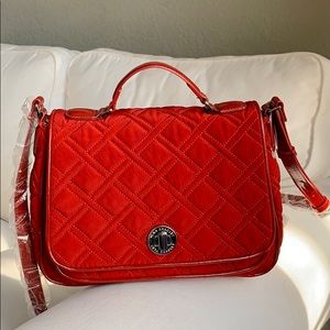 Vera Bradley Espresso Turnlock Crossbody